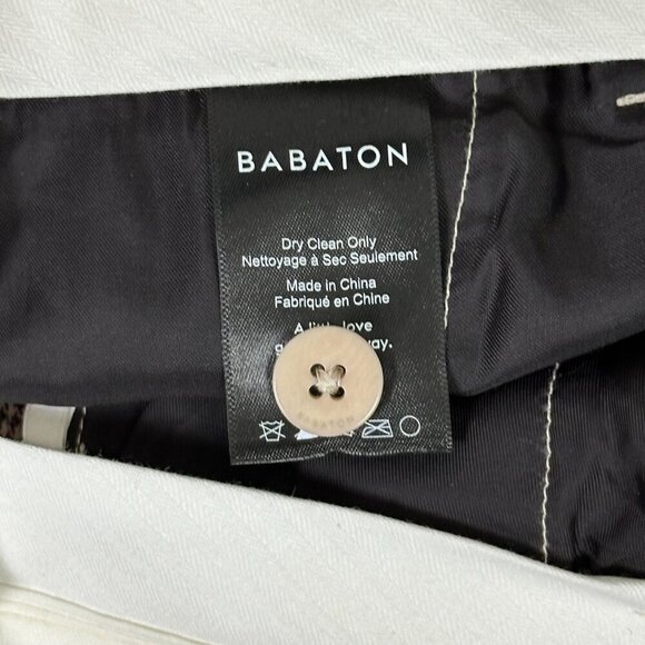 Aritzia Babaton Atelier Walker Houndstooth Ankle Pants - Picture 8 of 12